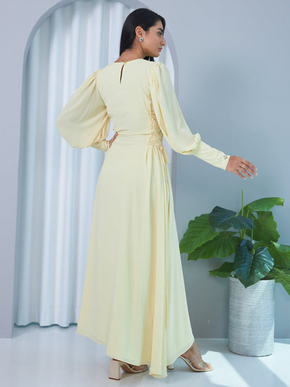 Annabella Dress — Yellow