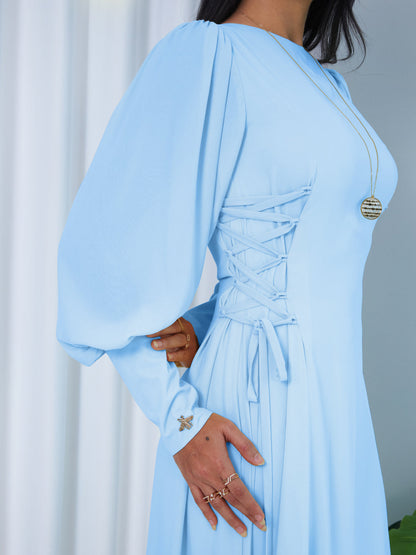 Annabella Dress — Baby Blue