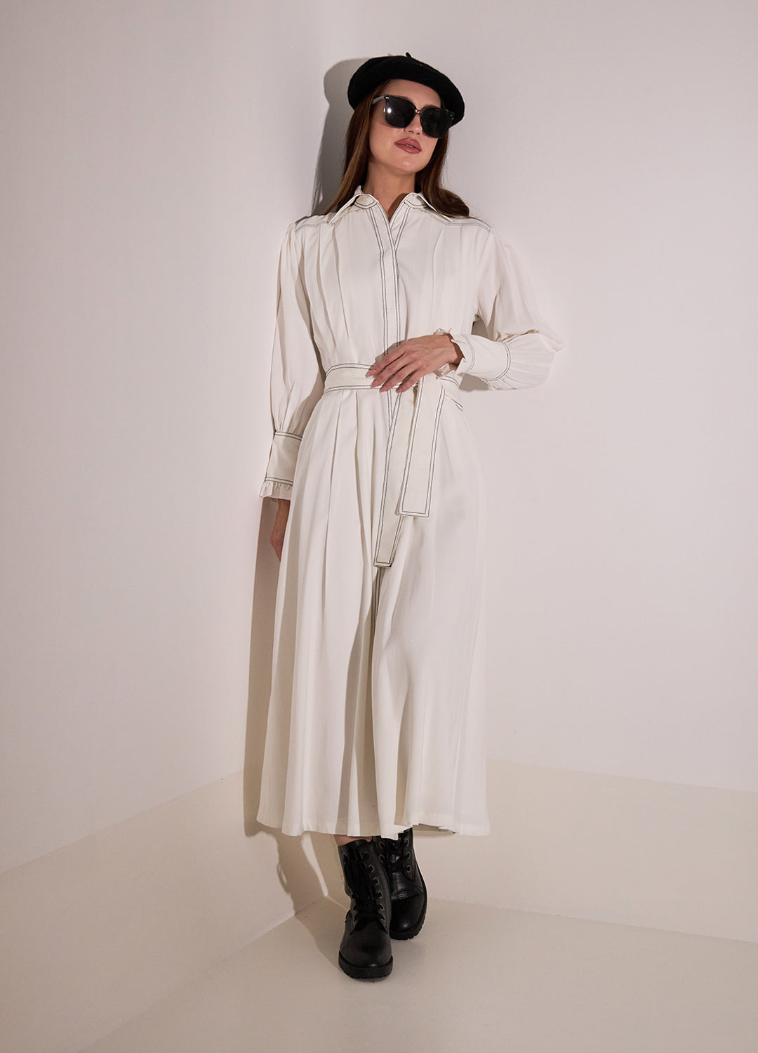 Julia Dress — Off White