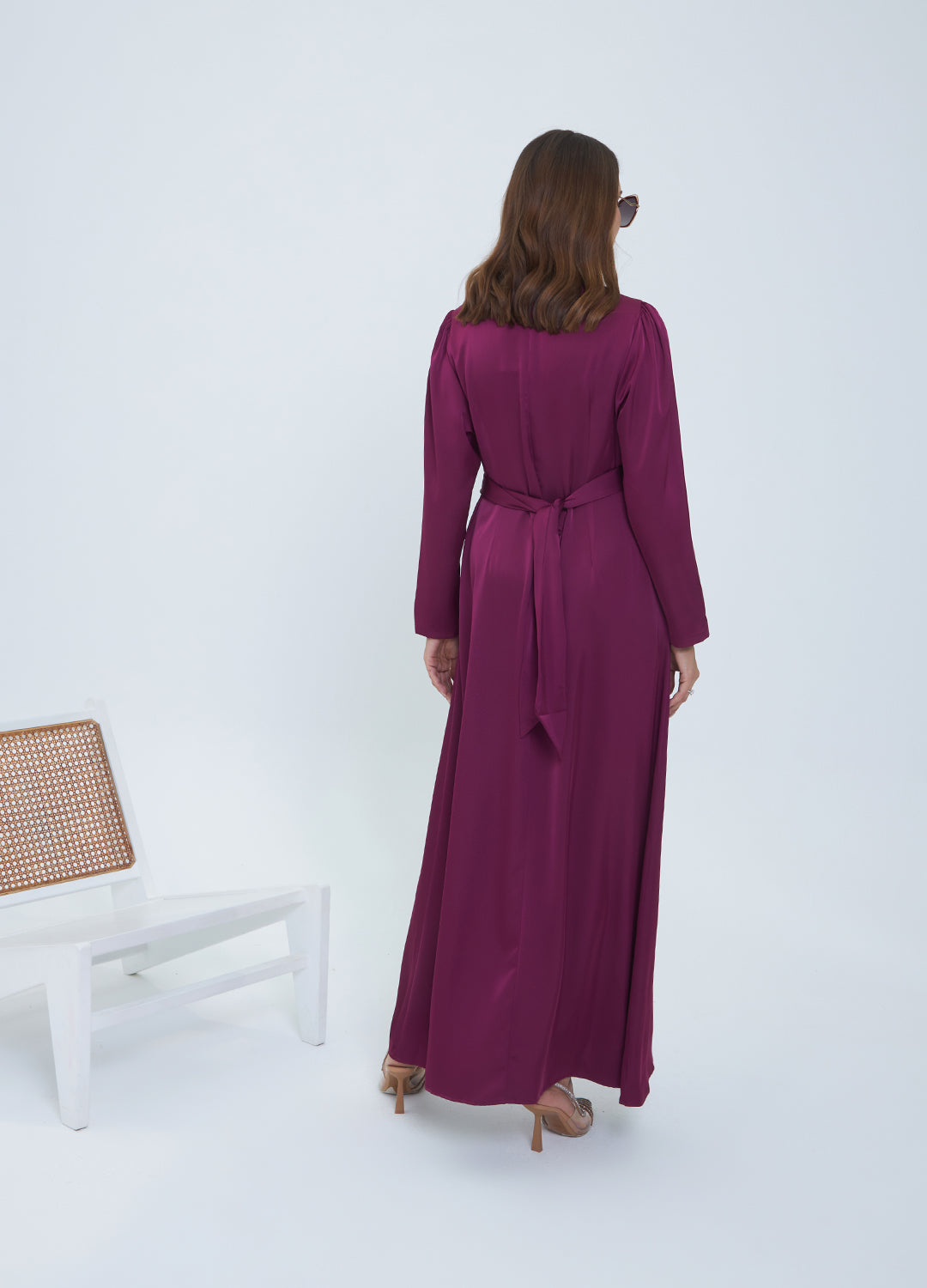 Viola Dress — Cherry