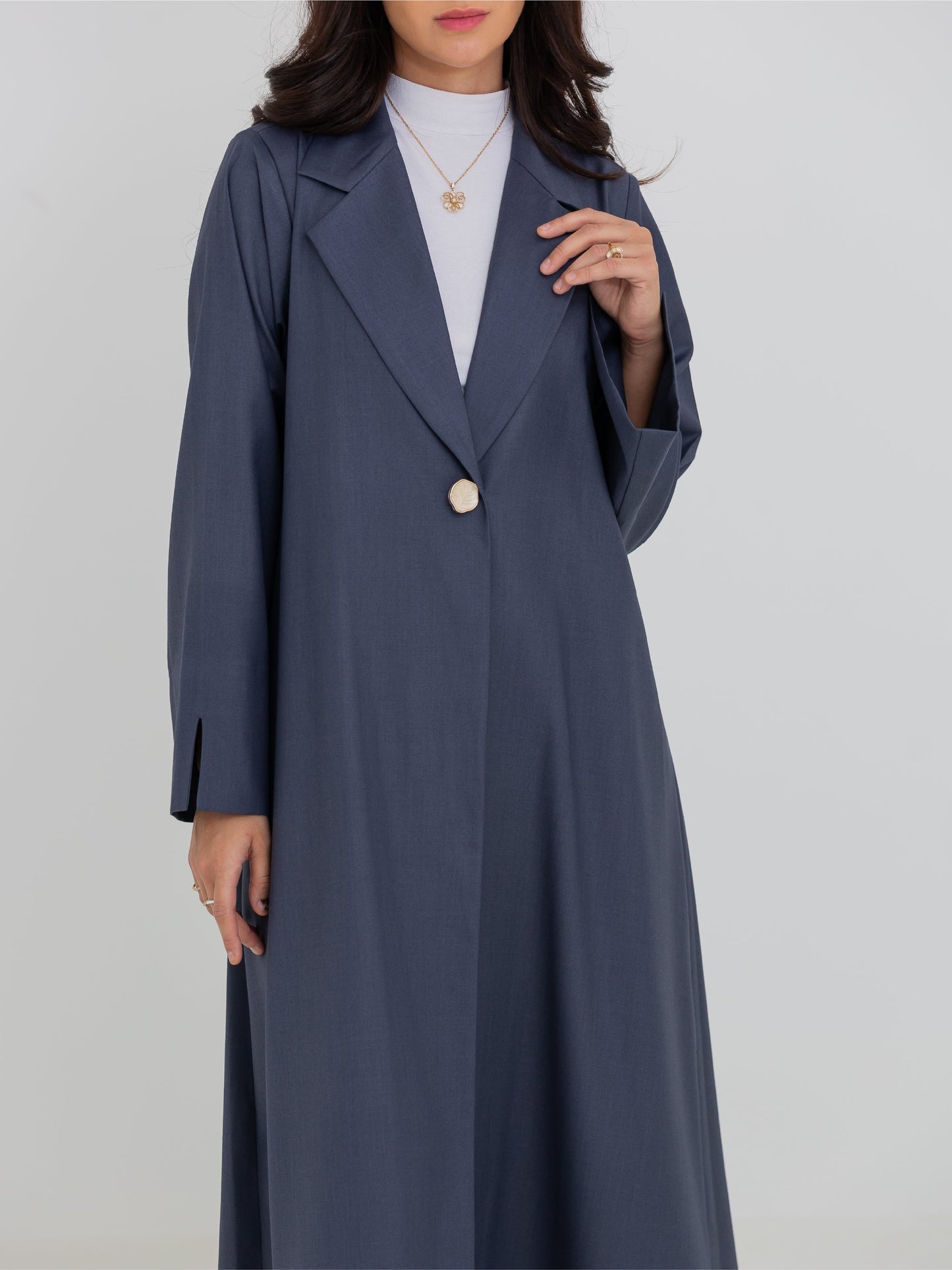 Aisha Abaya — Blush Grey