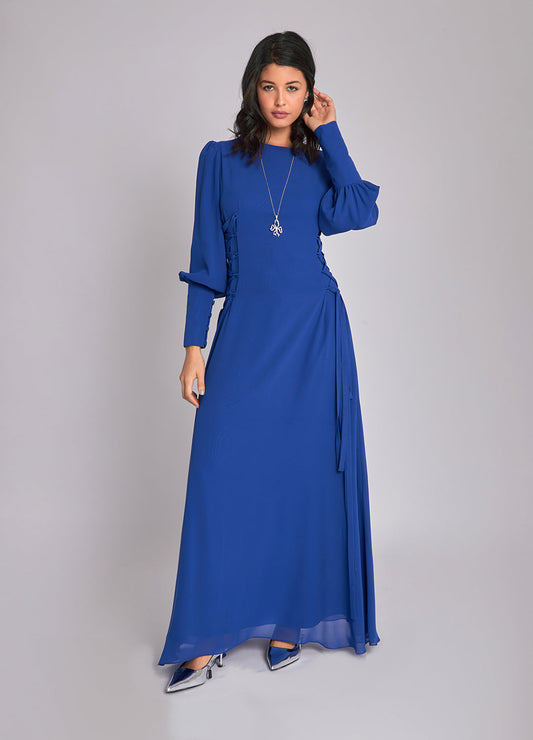 Annabella Dress — Dark Blue