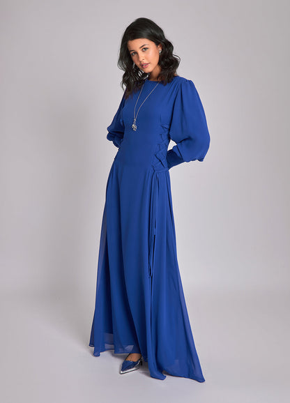 Annabella Dress — Dark Blue