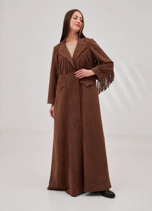 Hawra Abaya — Brown