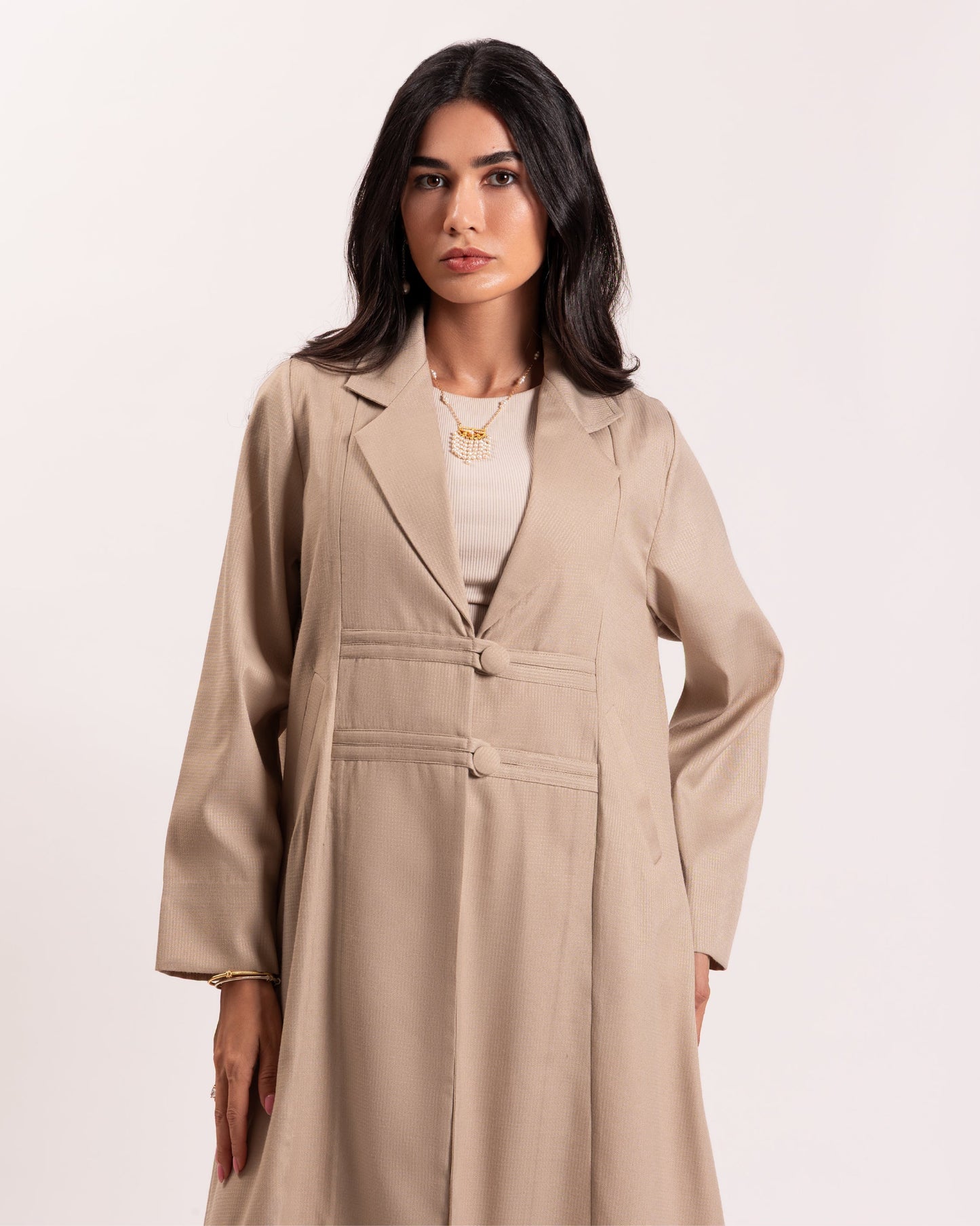 Amani Abaya — Beige