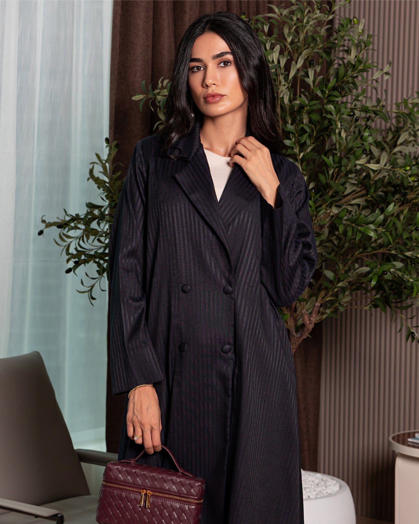 Jumana Abaya — Black