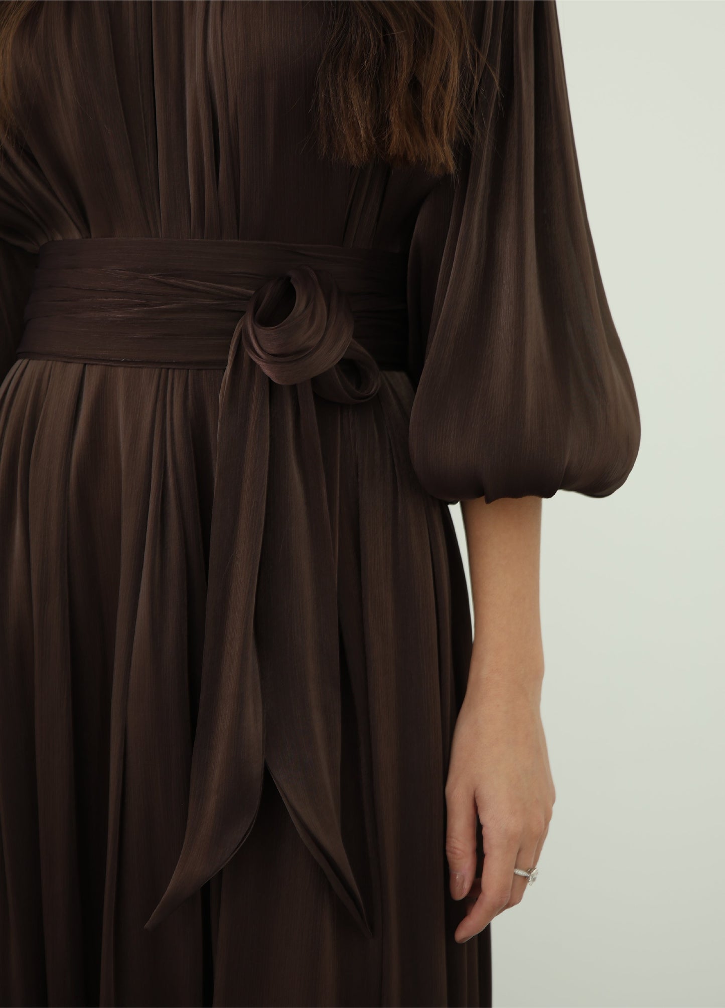 Arona Dress — Brown