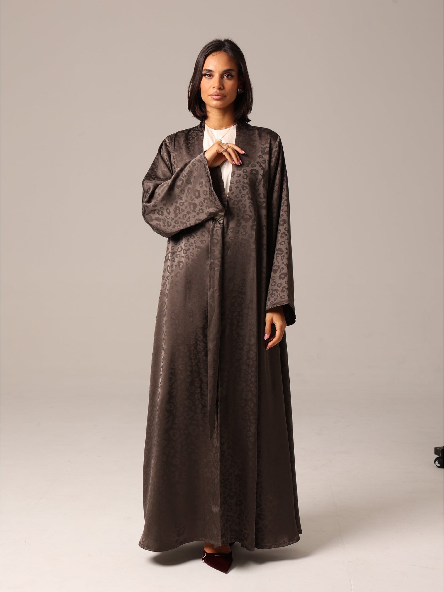 Atheer Abaya — Brown