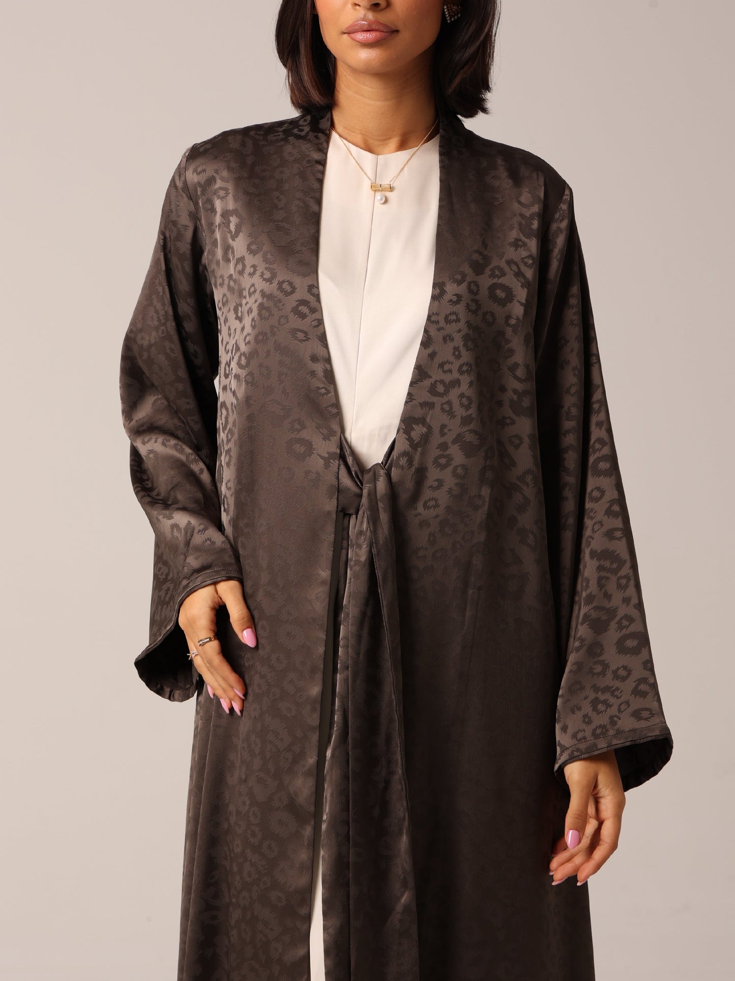 Atheer Abaya — Brown