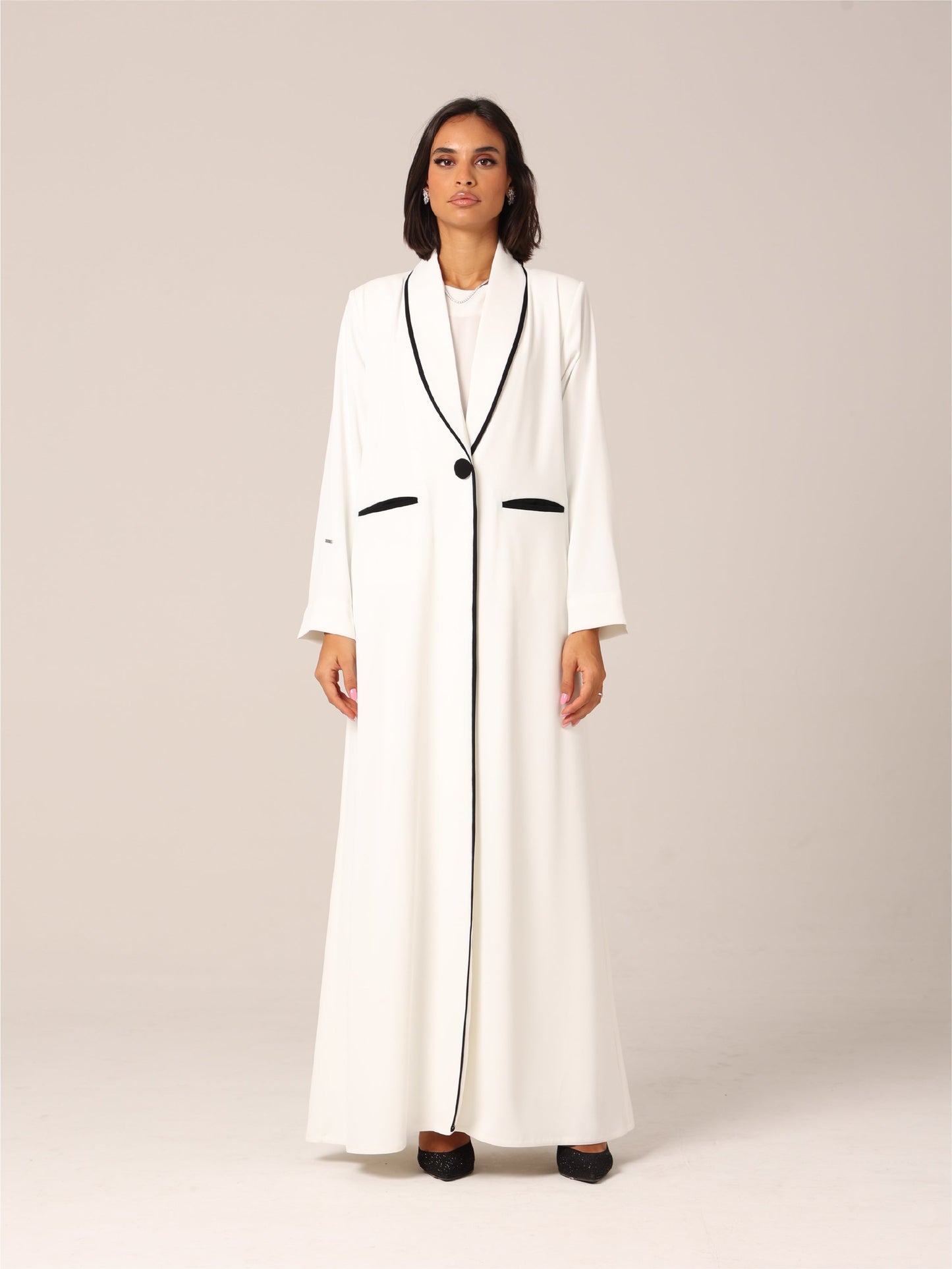 Layan Abaya — Off White