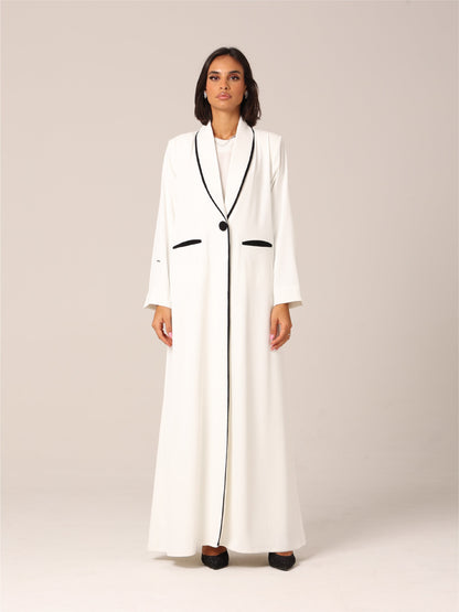 Layan Abaya — Off White