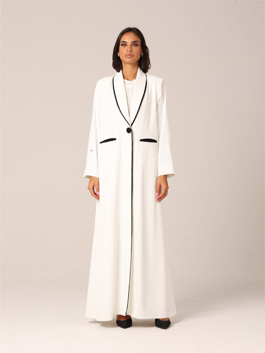 Layan Abaya — Off White