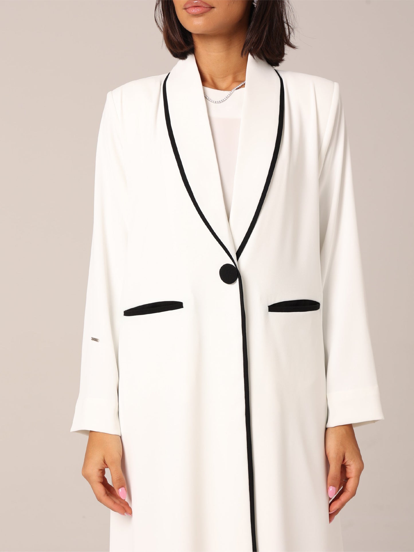 Layan Abaya — Off White