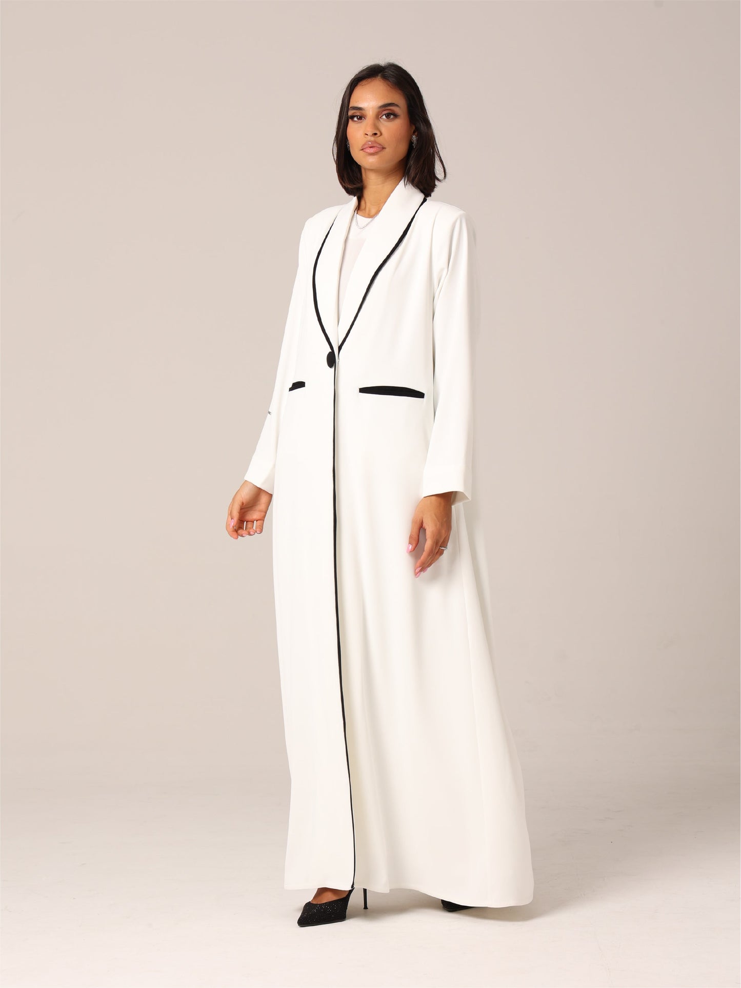 Layan Abaya — Off White