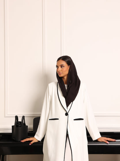 Layan Abaya — Off White
