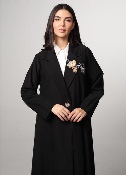 Sheikha Abaya — Black