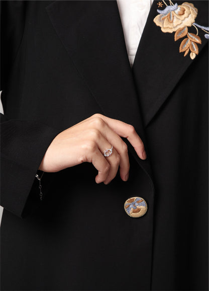 Sheikha Abaya — Black