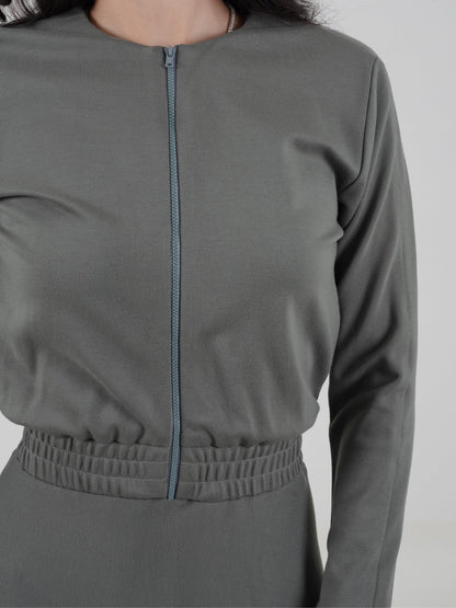 Motion Dress — Grey