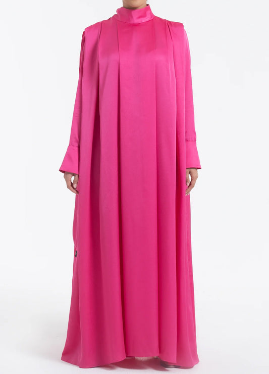 Rawana Dress — Fuchsia
