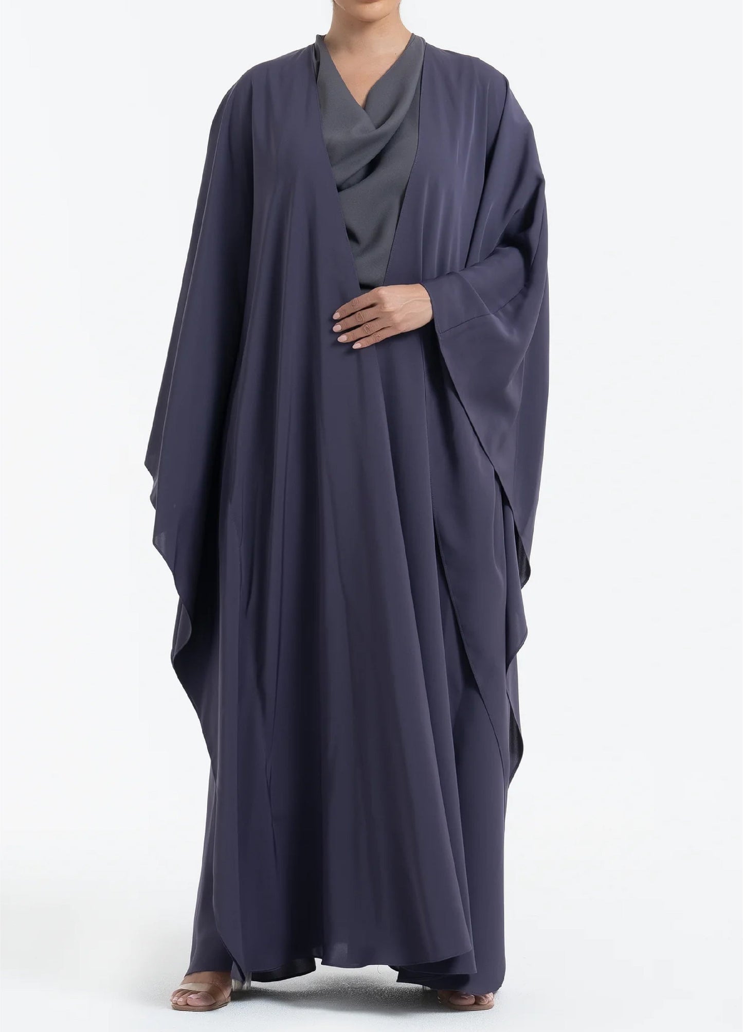 Rokaya Abaya — Grey