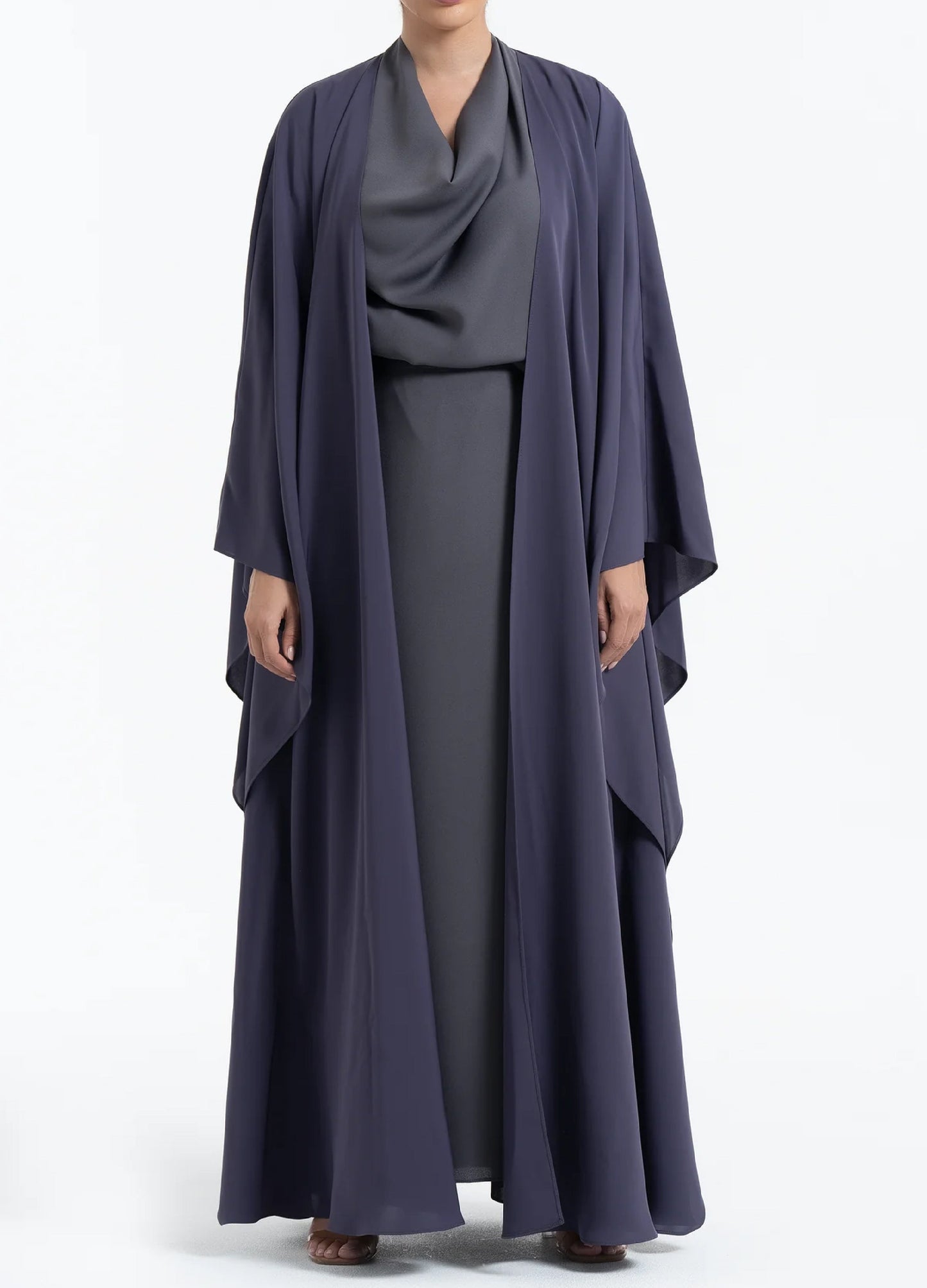 Rokaya Abaya — Grey