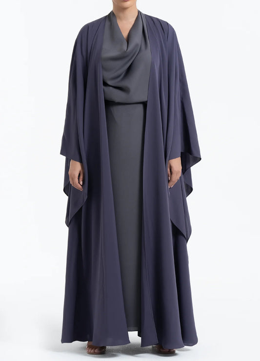 Rokaya Abaya — Grey