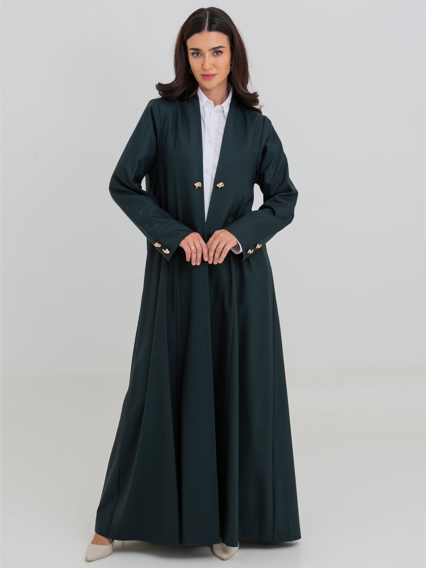 Selma Abaya — Dark Green