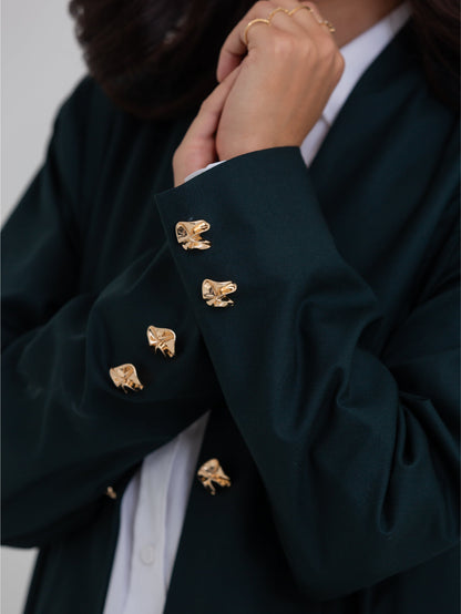 Selma Abaya — Dark Green