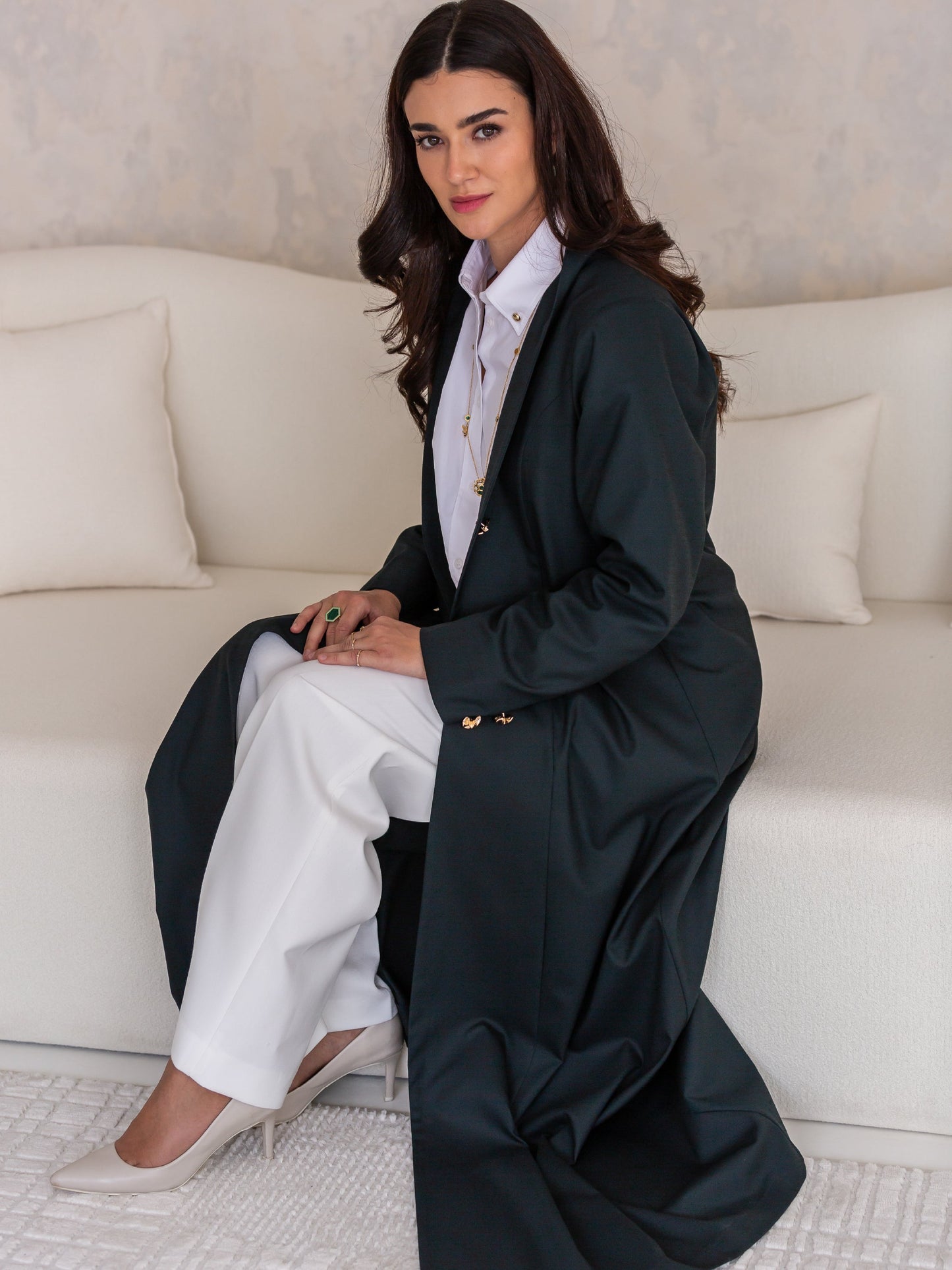 Selma Abaya — Dark Green