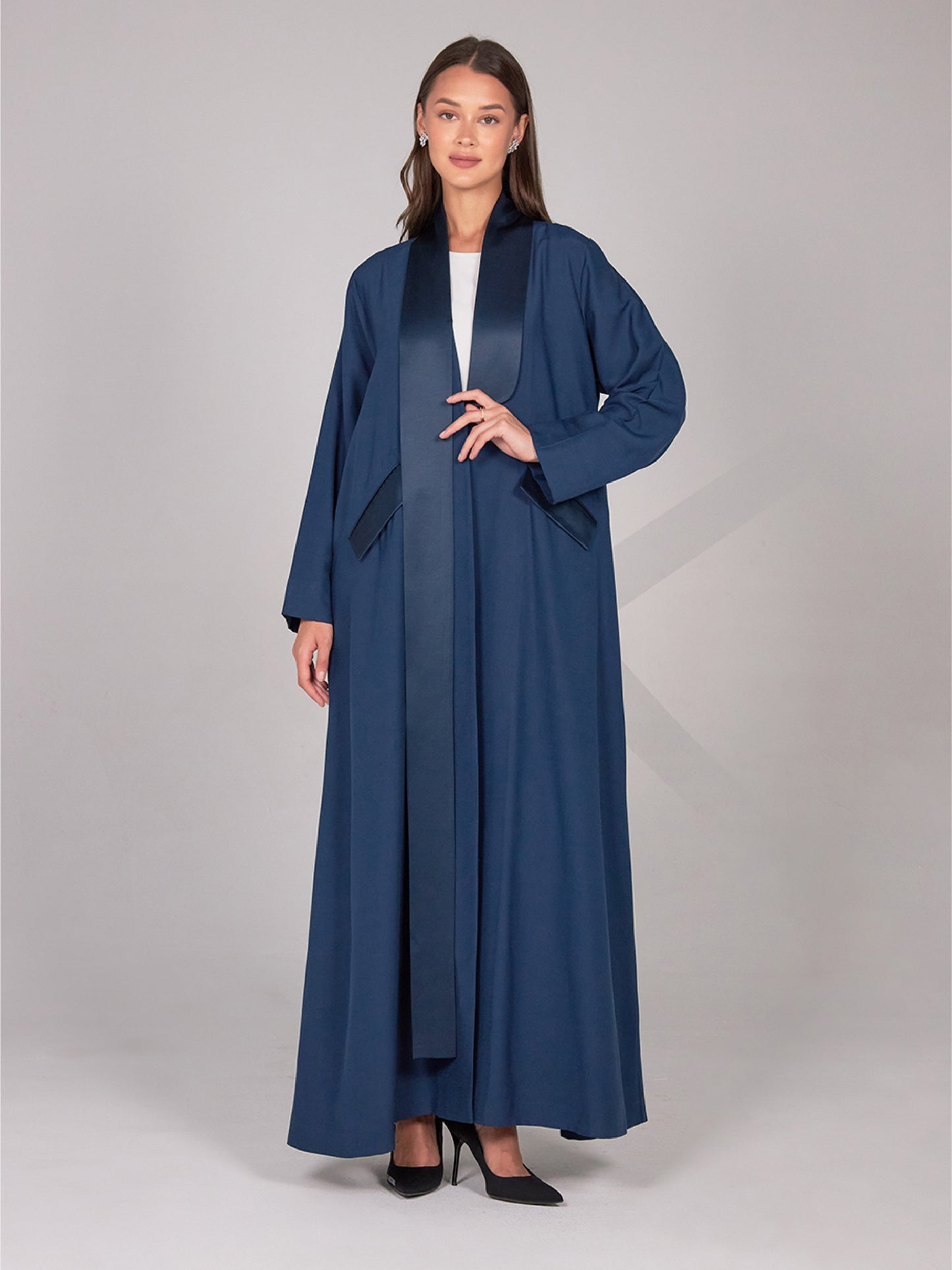 Siyana Abaya — Navy Blue
