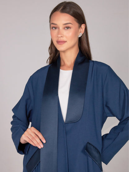 Siyana Abaya — Navy Blue