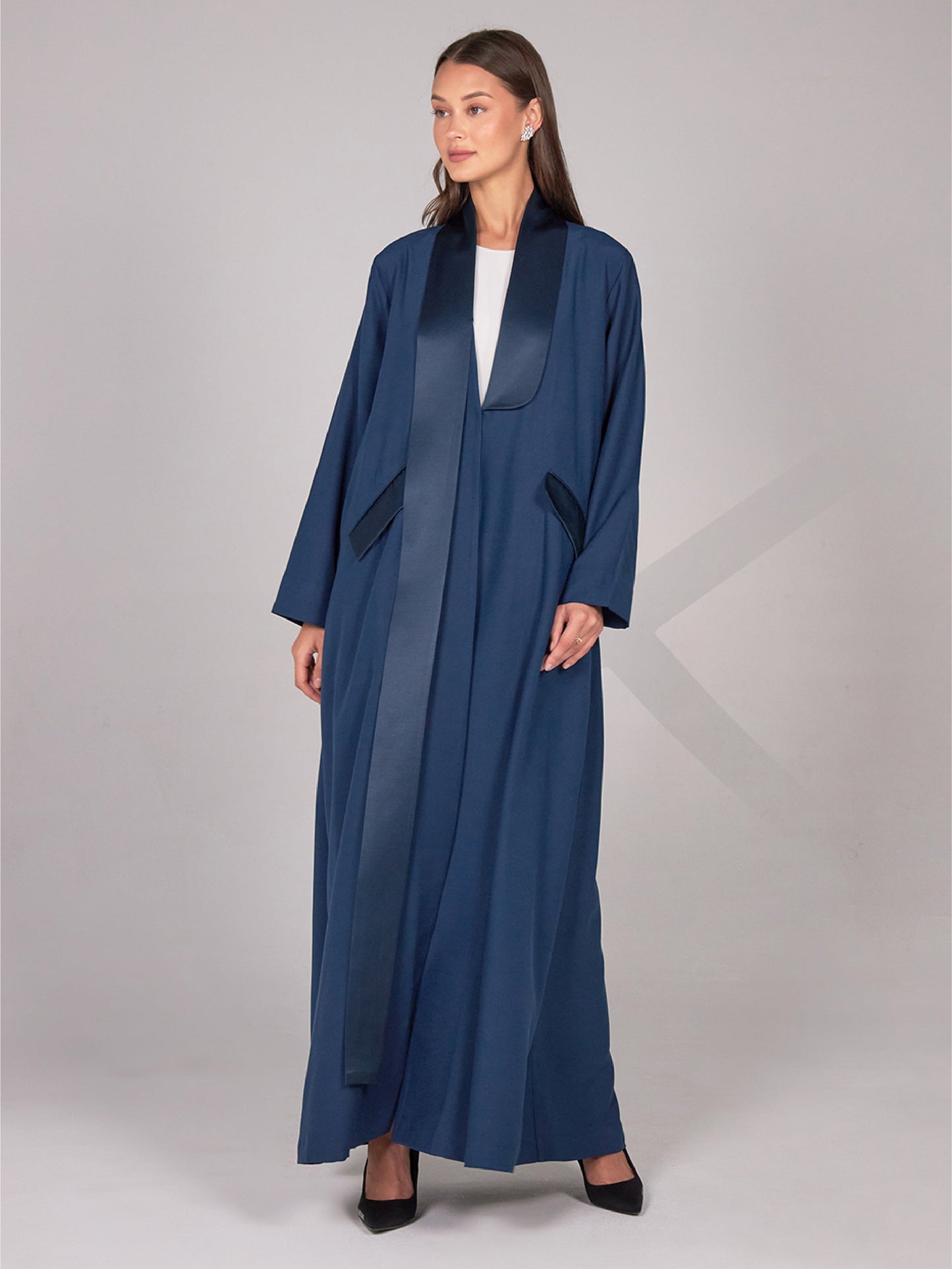 Siyana Abaya — Navy Blue