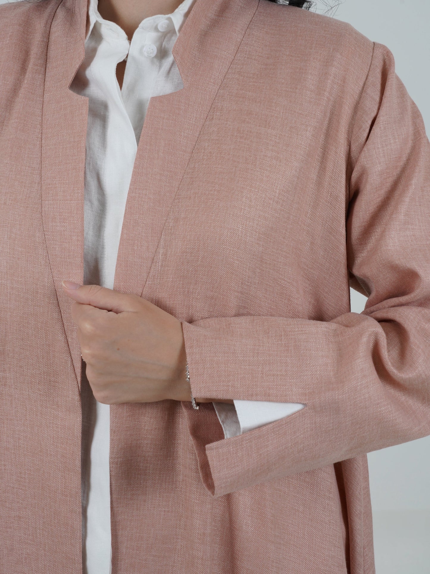 The Balsam Abaya — Baby Pink