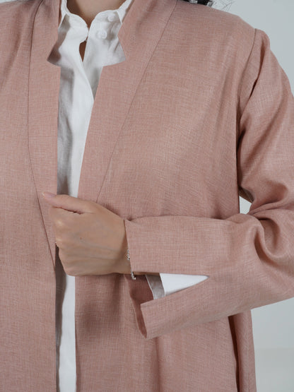 The Balsam Abaya — Baby Pink