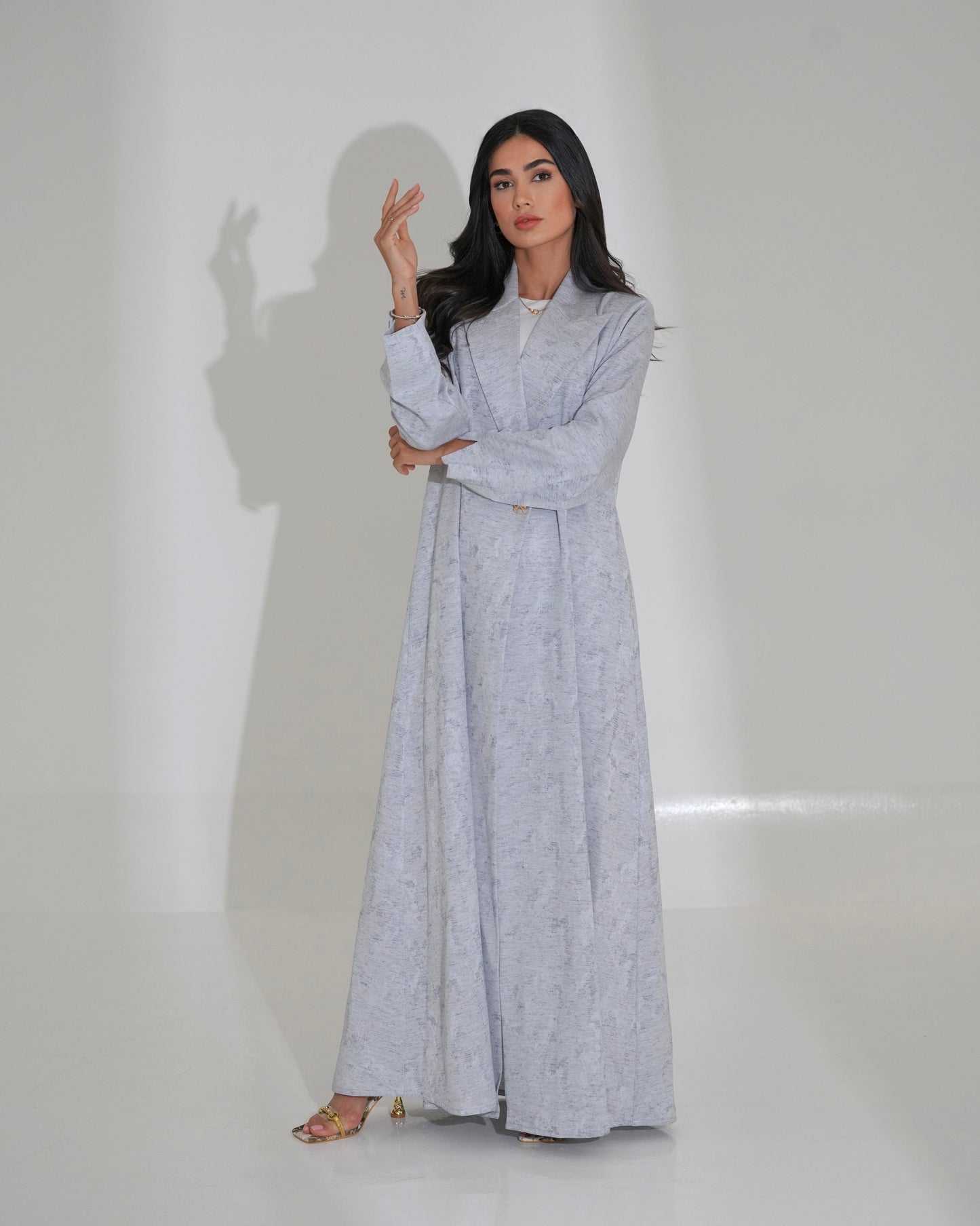 The Jawaher Abaya — Sky Blue