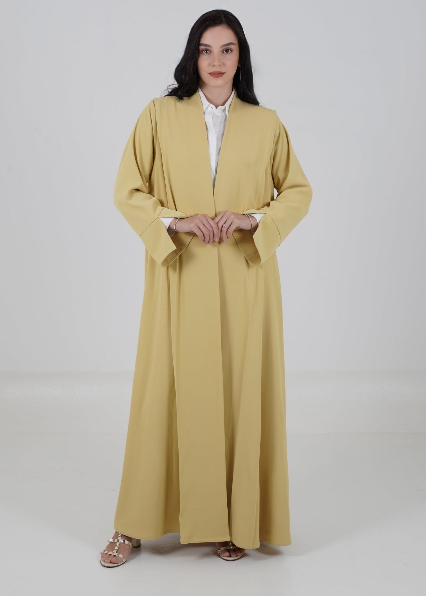 The Nasma Abaya — Yellow