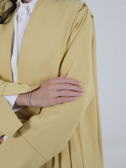 The Nasma Abaya — Yellow