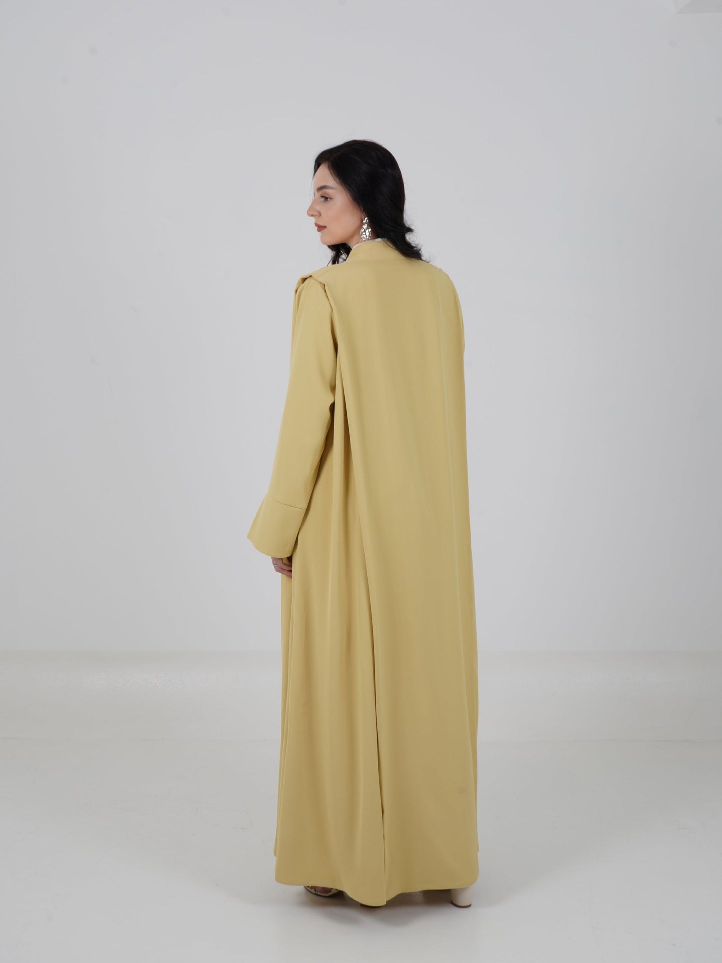 The Nasma Abaya — Yellow