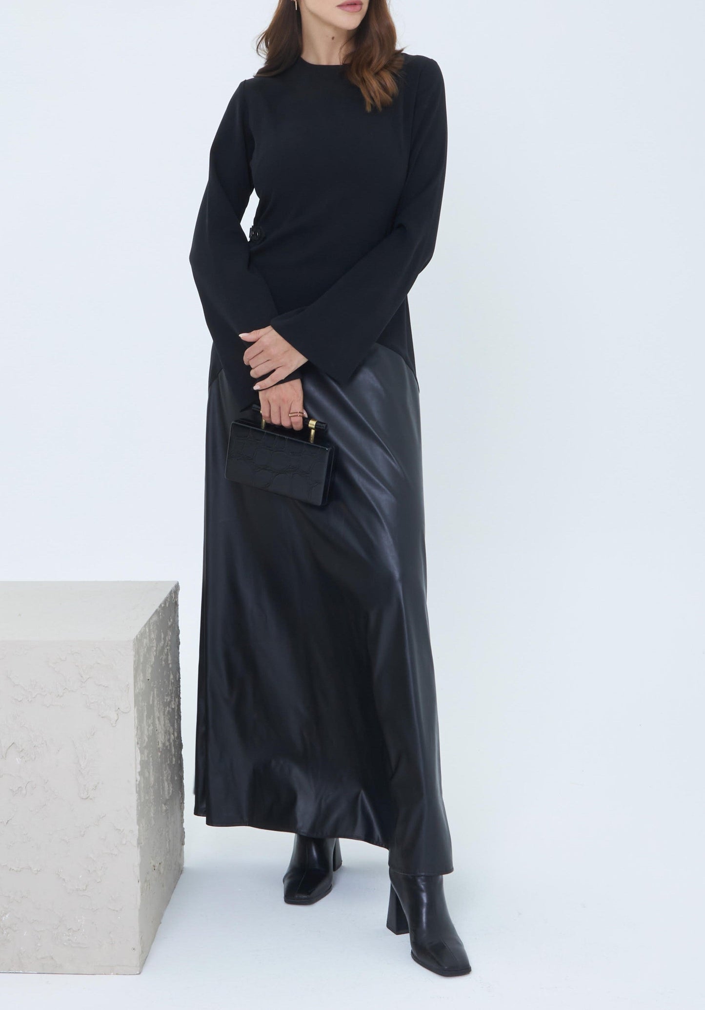 Luna Dress — Black